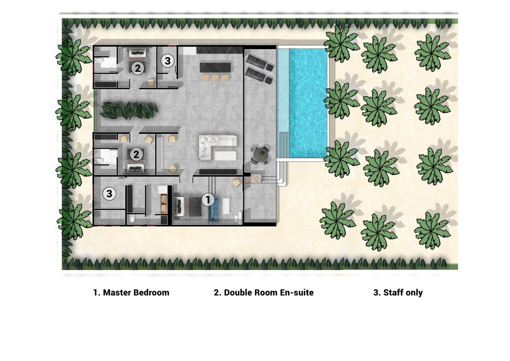 The Oasis Residence Джамбиани Екстериор снимка